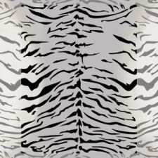 Трафарет О-021 Шкура тигра белого имитация